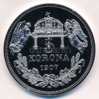 DN "Magyarok Krónikája - Istennel a hazáért és a szabadságért" ezüstözött, multicolor Cu e...