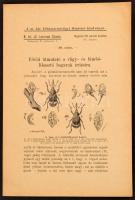 M. Kir. Földmívelésügyi Miniszter kiadványai 24 kötete. Benne különféle témákkal, első sorban kártev...