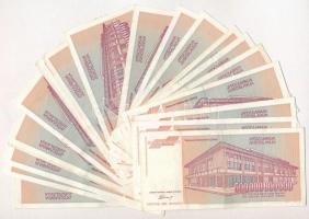 Jugoszlávia 1993. 500.000.000.000D (20x) T:III
Yugoslavia 1993. 500.000.000.000. Dinara (20x) C:F