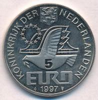 Hollandia 1997B 5E Cu-Ni "Pieter Cornelisz Hooft" T:1 (eredetileg PP)
Netherlands 1997B 5...