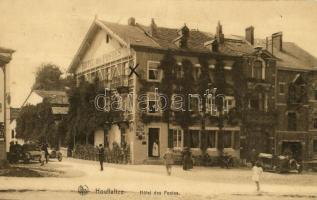 1913 Houffalize, Hotel des Postes / hotel, automobiles
