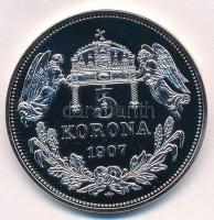 DN "Magyarok Krónikája - hogy a szent korona téged méltán illet" ezüstözött, multicolor Cu...