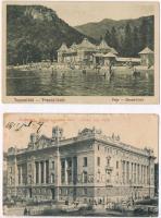 35 db főleg régi magyar és történelmi magyar városképes lap / 35 mainly pre-1945 Hungarian and Histo...