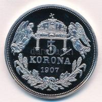 DN "Magyarok Krónikája - Isten áld meg a' Magyart" ezüstözött, multicolor Cu emlékére...