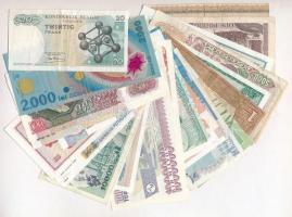 27db-os vegyes külföldi bankjegy tétel, közte Dánia, Finnország, Hollandia, Norvégia, Törökország T:...