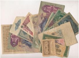 Vegyes 19db-os külföldi és magyar bankjegy tétel