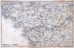 cca 1870 Geschichte d. franz Revolution. 11 térkép. Leipzig, Carl B. Lorek, 16x25 cm