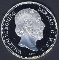 Hollandia 1867. 1G Ag nagyalakú utánverete 31,18g T:PP