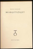 Rexa Dezső: Margitsziget. Bp., 1940, Officina, 110+1 p.+ 4 t. Szövegközti és egészoldalas fekete-fehér fotókkal, és egészoldalas színes táblákkal illusztrálva. Kiadói aranyozott egészélvászon-kötés, jó állapotban.