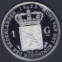 Hollandia 1828. 1G Ag nagyalakú utánverete 31,20g T:PP