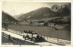 1936 Stubaital (Tirol) / valley, automobile