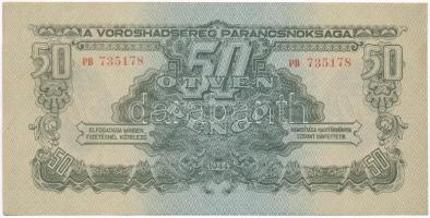 1944. 50P " A Vöröshadsereg Parancsnoksága" T:I-