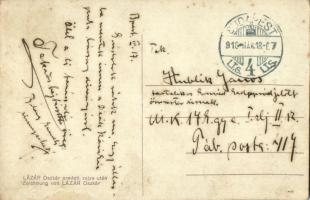 1918 Jano hu! / Lázár Oszkár eredeti rajza után (fl)