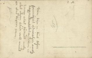 Osztrák-magyar katonák egy vasúti híd építésénél / WWI Austro-Hungarian K.u.K. military, soldiers at...