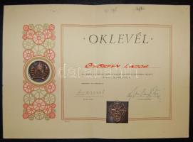 4 db közlekedéssel kapcsolatos szocialista oklevél