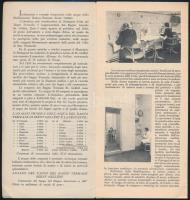 cca 1930 Szent Gellért Fürdő olasz nyelvű reklámprospektusa