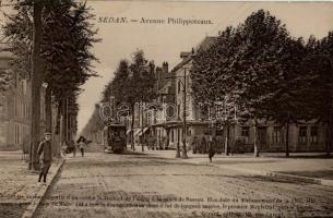 Sedan, Avenue Philippoteaux / street, tram (fl)