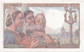 Franciaország 1942. 20Fr T:II-
France 1942. 20 Francs C:VF