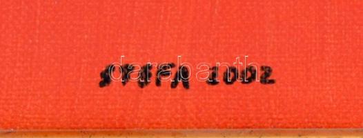 Stefanovits Péter (1947 - ): Képóra. Akril, karton. Működő óraszerkezettel. 25x25 cm. Keretben