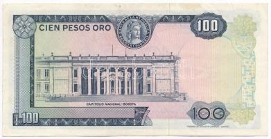 Kolumbia 1971. 100P T:III 
Colombia 1971. 100 Pesos C:F