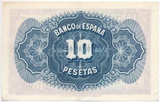 Spanyolország 1935. 10P T:II
Spain 1935. 10 Pesetas C:XF