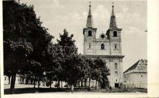 1941 Ipolyság, Sahy; Római katolikus templom. Polgár I. kiadása / church