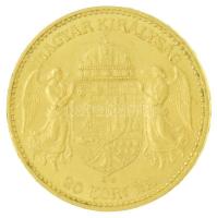1893KB 20K Au "Ferenc József" (6,81g/0.900) T:2 kis ph.  Hungary 1893KB 20 Korona Au "...