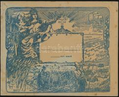 cca 1930 2 db füzet: Horthy-füzet Horthy Miklós életrajzával, irredenta grafikájú füzet