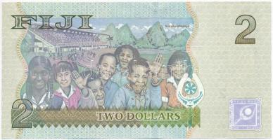 Fidzsi-szigetek 2012. 2$ T:I 
Fiji 2012. 2 Dollars C:UNC