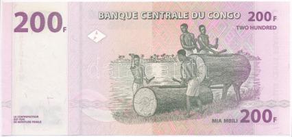 Kongó 2007. 200Fr T:I
Congo 2007. 200 Francs C:UNC