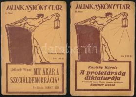 1919 Kiadványok a Tanácsköztársaság idejéből + 1 db tanácsköztársasági katona fotójának későbbi előh...