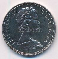 Kanada 1972. 1$ Ni "II. Erzsébet" eredeti tokban T:1- Canada 1972. 1 Dollar Ni "Elizabeth II." in original case C:AU  Krause KM#76.1