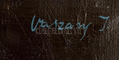 Vaszary jelzéssel: Virágcsendélet. Olaj, vászon, keretben, 69×59 cm