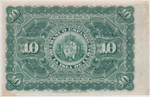 Kuba / Spanyol adminisztráció 1896. 10P "Kubai Spanyol Bank" T:I- fo.
Cuba / Spanish Admi...