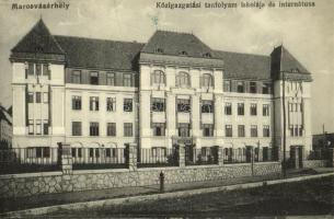 Marosvásárhely, Targu Mures; Közigazgatási tanfolyam iskolája és internátusa / school and boarding institute of the Administrative course (Rb)