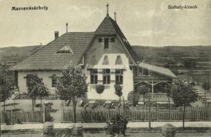 Marosvásárhely, Targu Mures; Székely kioszk. Porjes S. Sándor kiadása / kiosk