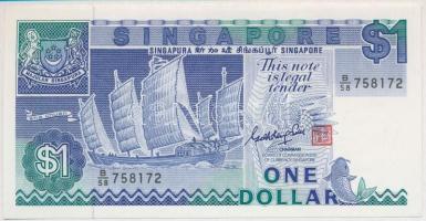 Szingapúr 1987. 1$ T:I  Singapore 1987. 1 Dollar C:UNC Krause 18.a