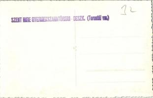 Deszk, Szent Imre gyermekszanatórium (volt Gerliczy kastély), átépítési munkálatok. photo