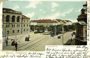 1904 Sopron, Széchenyi tér. Kiadja Rüger G. és Társa (fl)