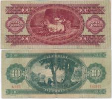 1949. 10Ft + 1949. 100Ft T:III,III-
Adamo F3, F28