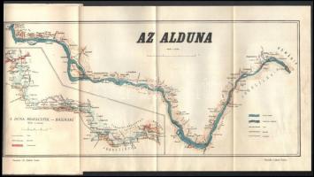 1936 Budapest székesfőváros iskolai kirándulóvonatai 17.: Az Alduna. Bp.,1936, Bp. házinyomdája, 19+...