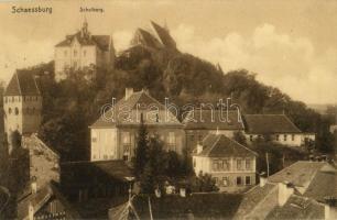 1910 Segesvár, Schässburg, Sighisoara; Schulberg /  Iskolahegy