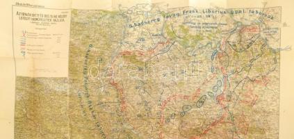 Breit József, doberdói: Az 1914. évi osztrák-magyar-szerb-montenegrói hadjárat.térképei. A könyv tér...