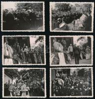 1935 A meggyilkolt Mattyasovszky Kassián (1879-1935) paptanár, szakíró, cserkészvezető esztergomi te...