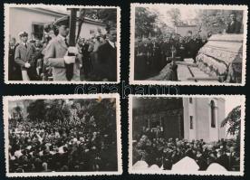 1935 A meggyilkolt Mattyasovszky Kassián (1879-1935) paptanár, szakíró, cserkészvezető esztergomi te...