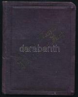 1924 Pesti Magyar Kereskedelmi Bank széf belépő igazolványa Ronald Gosling és neje gróf Bánffy Zsófi...