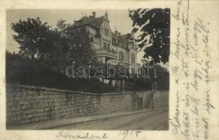 1917 Budapest II. Rózsadomb, Ady Endre utca 3. szám alatti villa. photo