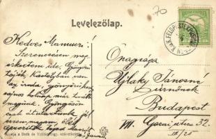 Ludas, Katolikus templom, vasútállomás, Beökönyi kastély. Detk és vidéke fogy. szövetkezet kiadása +...