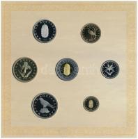 2008. 1Ft-100Ft (7xklf) "Reneszánsz emlékév" forgalmi sor szettben + Mátyás denár Ag fantá...