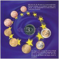 2007. 1Ft-100Ft (8xklf) forgalmi sor, benne 50Ft "50 éves a Római Szerződés" T:PP Adamo FO...